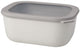 Mepal – Multi Bowl Cirqula Frischhaltedose – 3000 ml – rechteckig – Nordic White