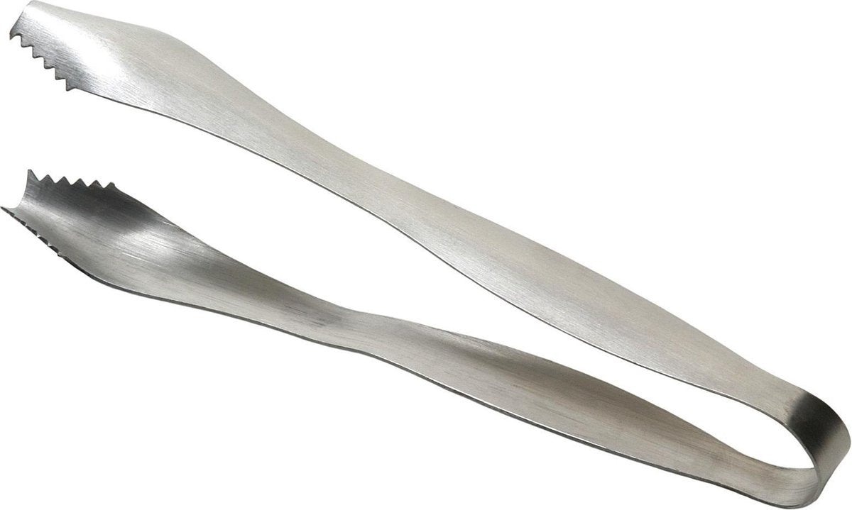 Professionelle Bar-Eiswürfelzange – Edelstahl – 26 cm