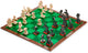 Noble Collection Minecraft Chess Set: Overworld Heroes Vs. Feindselig