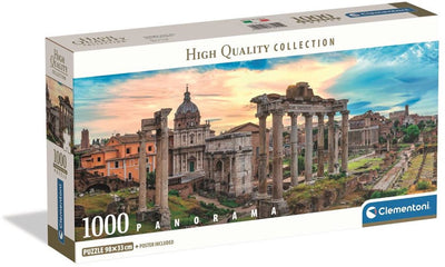Clementoni-Puzzle Dämmerung über dem ewigen Imperium – Puzzle 1000 Teile – Hochwertiges Sammelpuzzle – Panorama – Puzzles für Erwachsene