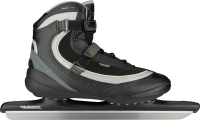 Nijdam Speed Skate XXL Pro-Line - Softboot - Schwarz Silbergrau - Größe 50