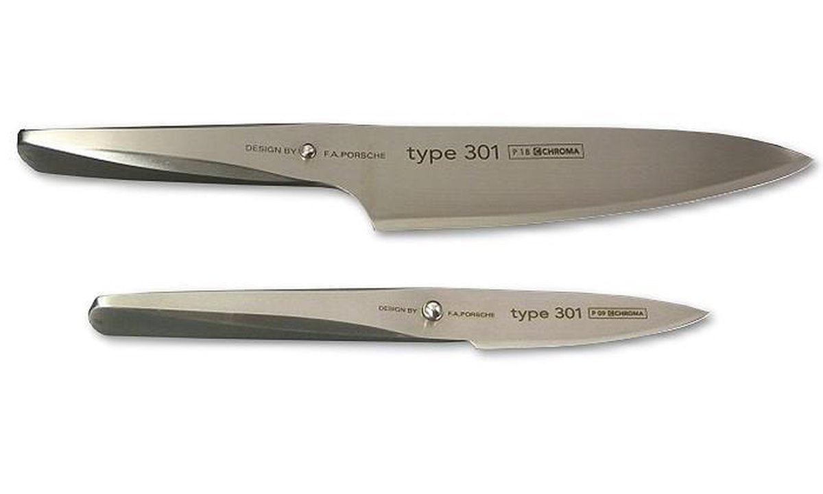 Chroma – Typ 301 – Messerset – S. 9, S. 18