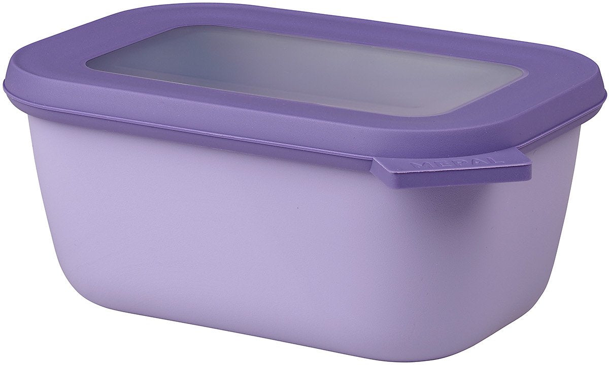 Mepal – Multi-Bowl-Cirqula-Lebensmittelbehälter – 750 ml – rechteckig – leuchtendes Flieder