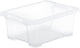 Rotho Core Basic Aufbewahrungsbox - 4er Set - stapelbar - 11 ltr