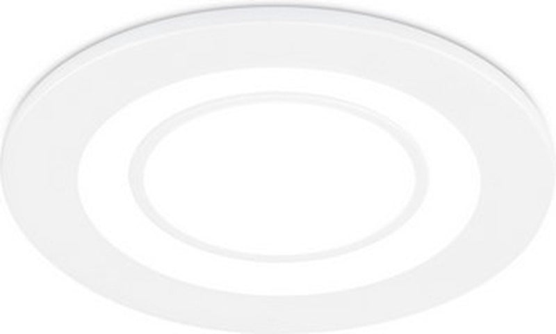 Trio core - Einbaustrahler - weiß matt - inkl. 1x SMD 5W - Licht separat schaltbar - Deckenmontage - Leuchtmittel nicht austauschbar - nicht dimmbar