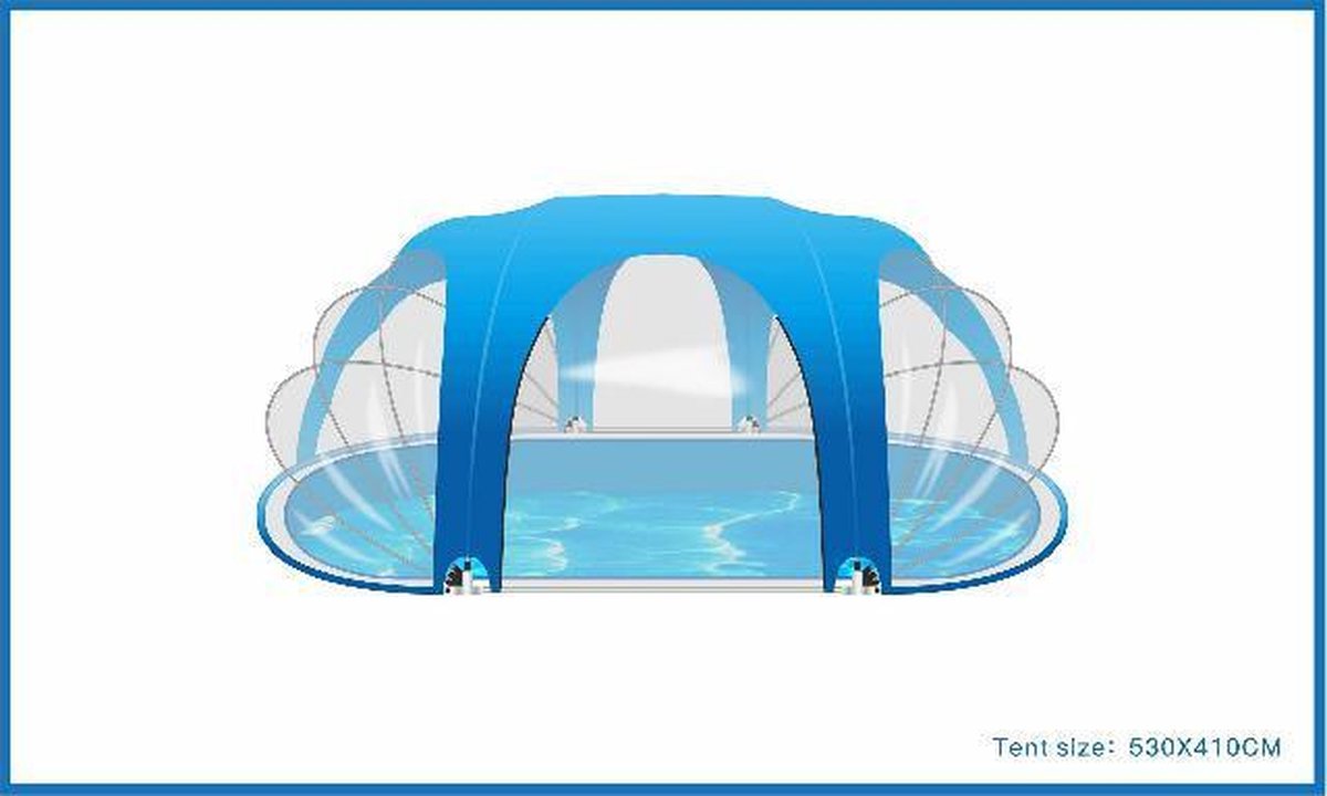 Blue Bay Poolhaus oval 530