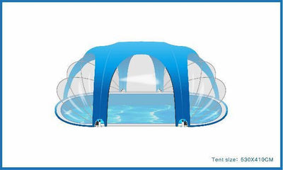 Blue Bay Poolhaus oval 530
