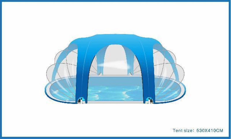 Blue Bay Poolhaus oval 530