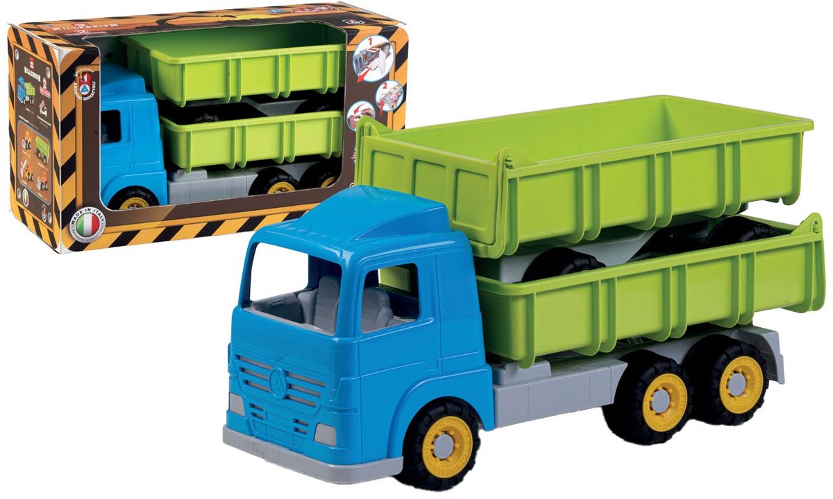 Androni Tilt Truck Doppellast mit weichen Rädern