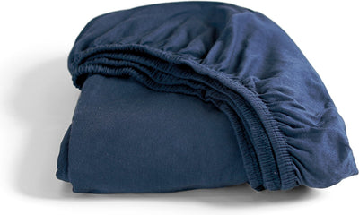 Cinderella - Spannbettlaken (bis 25 cm) - Jersey - 80x200 cm - blau