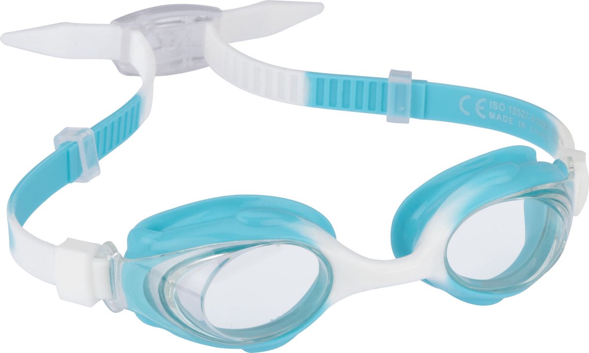 Waimea Schwimmbrille Junior - Blau Weiß - Antibeschlag - UV-Schutz