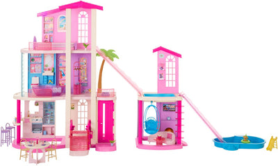 Barbie Dream House Puppenhaus – mehr als 65 Teile – inklusive Möbel und Zubehör
