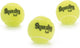Beeztees Tennisball – mit Quietscher – Hundespielzeug – 6,5 cm – 3 Stk