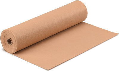 Vaessen Creative Filz auf Rolle – Hellbraun – 1 mm – 45 cm x 5 m