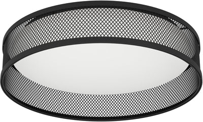 Eglo Luppineria Deckenleuchte - LED - ø 38,5 cm - Schwarz|Weiß - Stahl