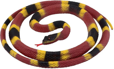 Johntoy rollte Toy Snake, 20 cm auf