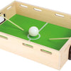 Kleiner Fußballspiel aus Holzhölzernblasen