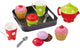 Ecoiffier 100 Chef Cupcakes auf Dienlad Play Set, 12dlg.