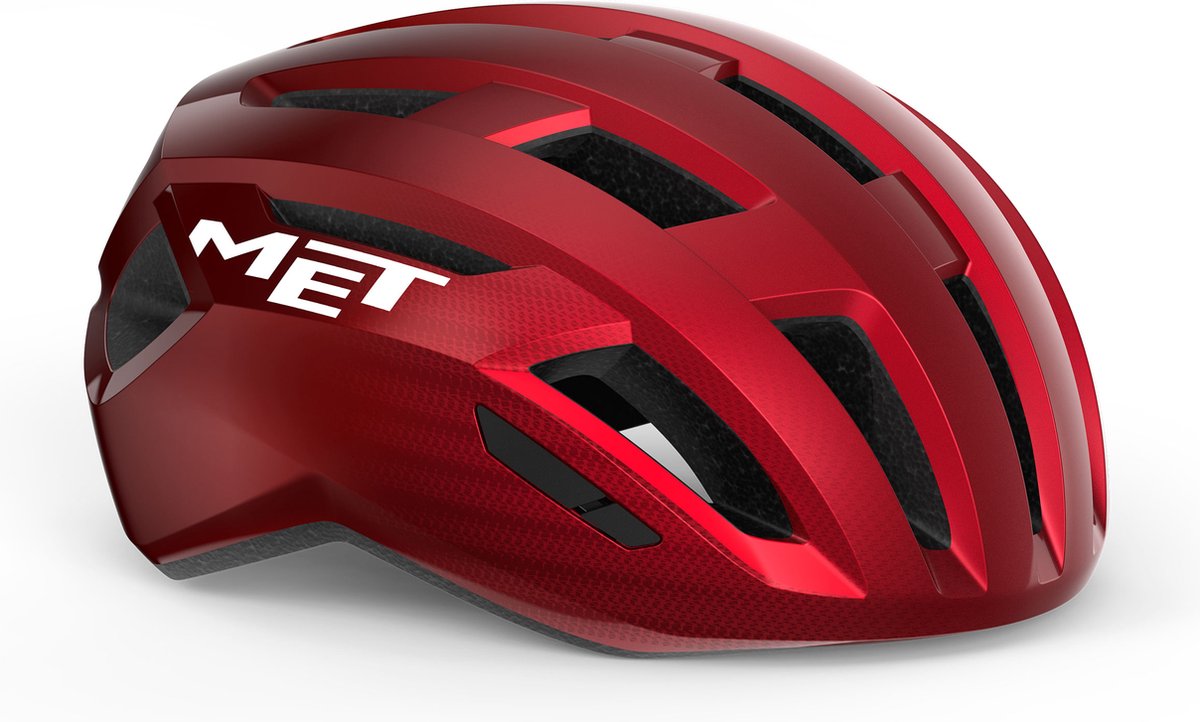 Mit Vinci Mips Red Allic Glossy – Rennrad-Hölle