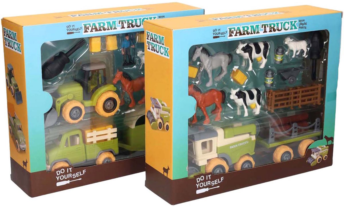 Farmspielset mit Traktor