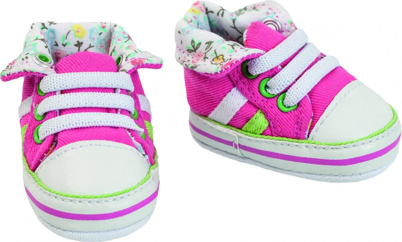 Puppenschuhe Turnschuhe rosa, 30-34 cm