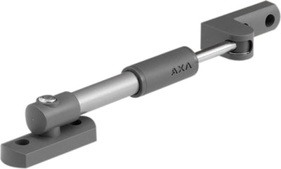 Axa-Teleskop-Fensterfeststeller (Typ 20 ex), grauer Stahl: nach außen öffnend (20 cm).