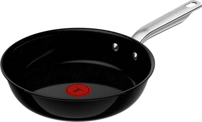 Tefal Experience Ceram – Keramik-Bratpfanne – ø24 cm – Fusion-Kern – PFA-frei – induktionsgeeignet – für die Verwendung mit Metallspateln geeignet