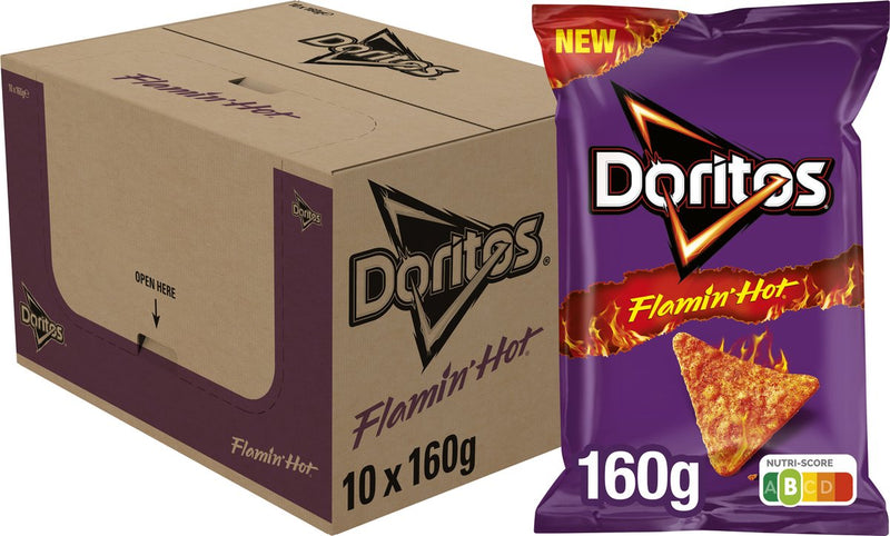 Doritos flammend scharf (10x 160gr)