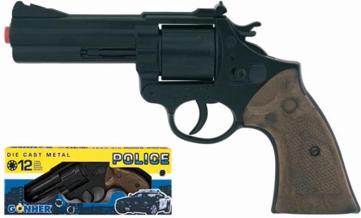 Gonher Mütze Pistole Polizei Magnum