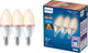 Philips Lighting Philips Smart LED-Lampe C37, E14-Fassung, 470 lm, 3er-Pack
