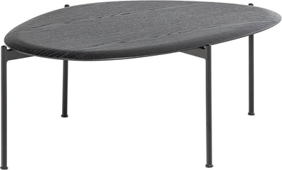 Woood Kota Couchtisch – MDF-Furnier – Schwarz – 36 x 92 x 68