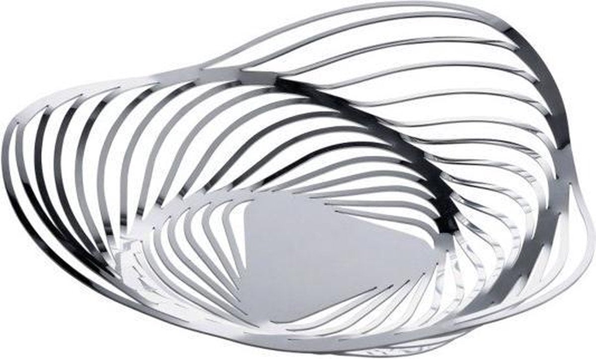 Alessi Trinity Korb Edelstahl 33cm
