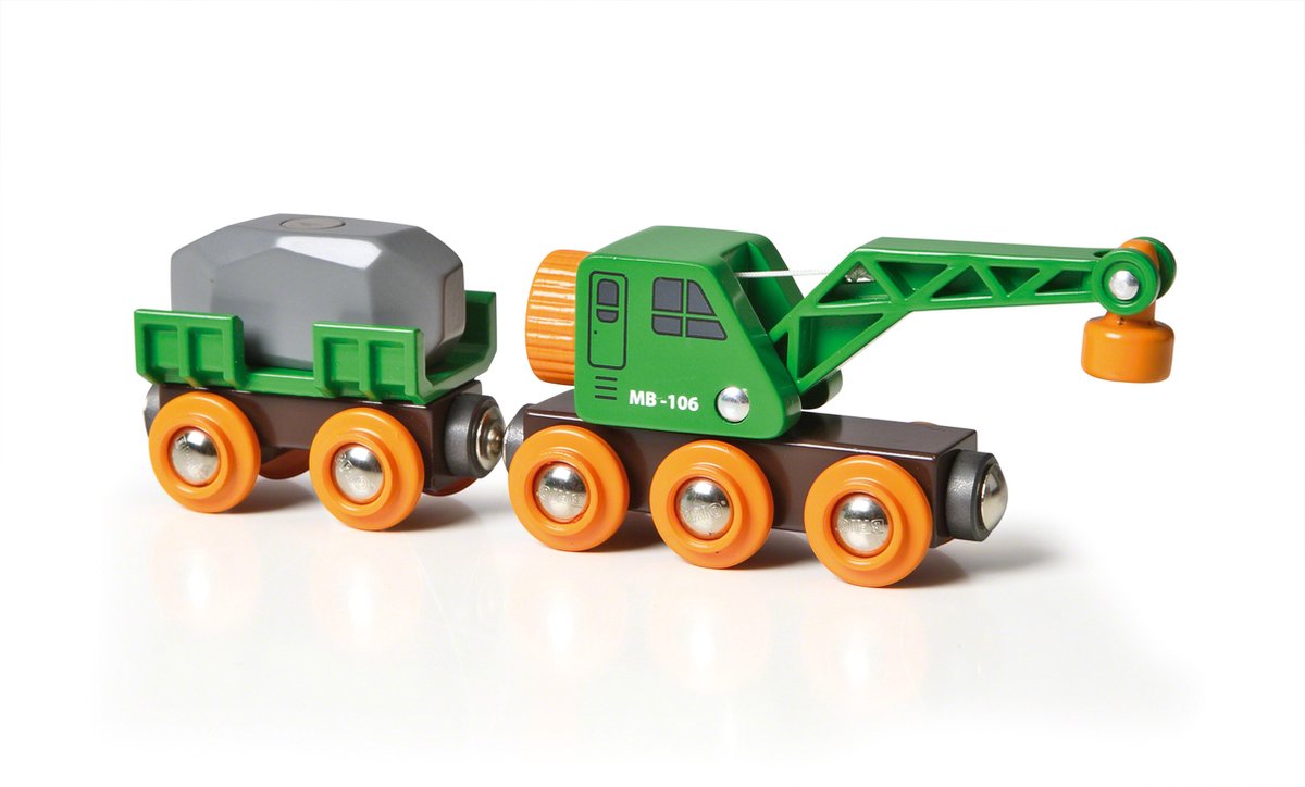 Brio-Kranwagen - 33698