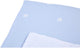 Childhome Blumenkollektion - Babydecke - Decke - 80x100cm - weiß blau
