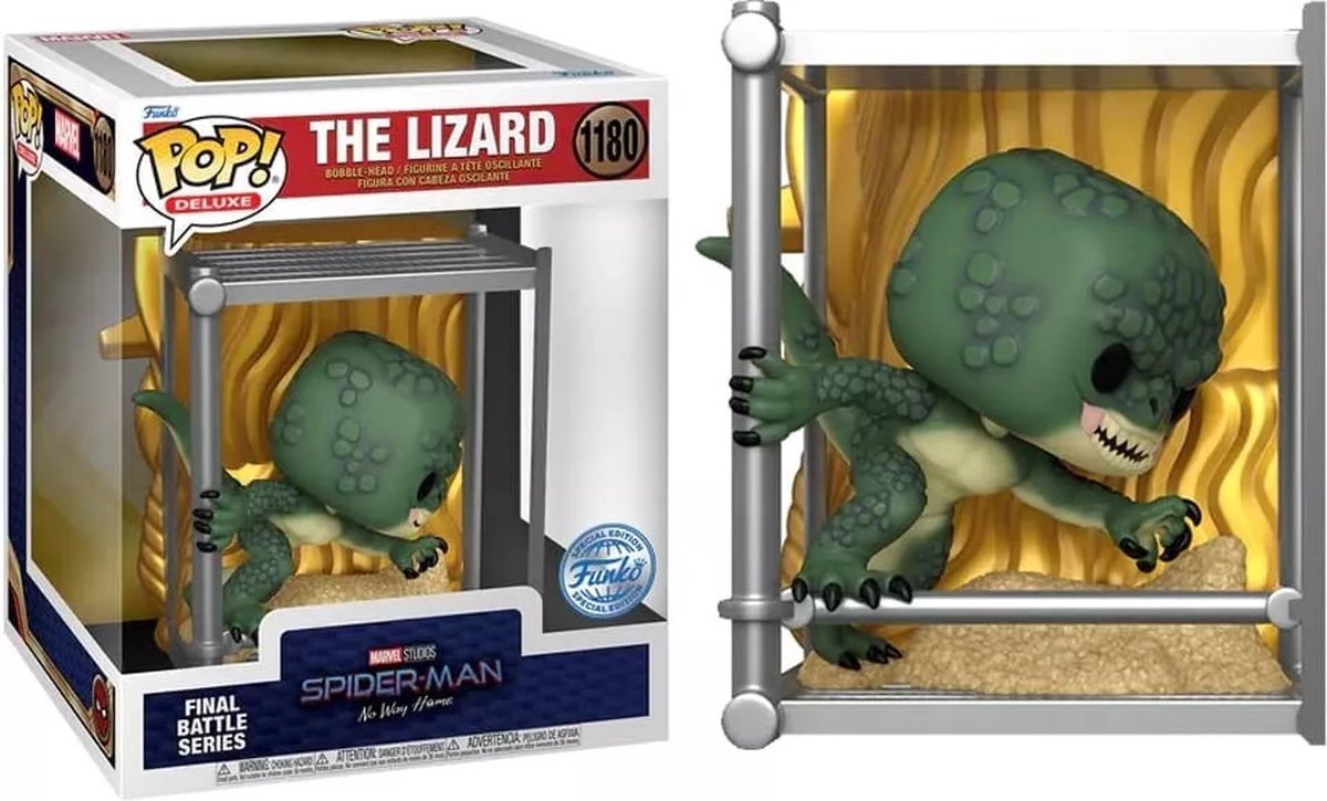 Funko-Pop! Marvel Studios: Spider-Man No Way Home – The Lizard #1180 Final Battle Series [targetcon