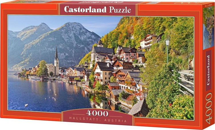 Castorland Hallstatt, Österreich – Puzzle – 4.000 Teile – Satin-Finish – perfekte Passform – europäische Qualität