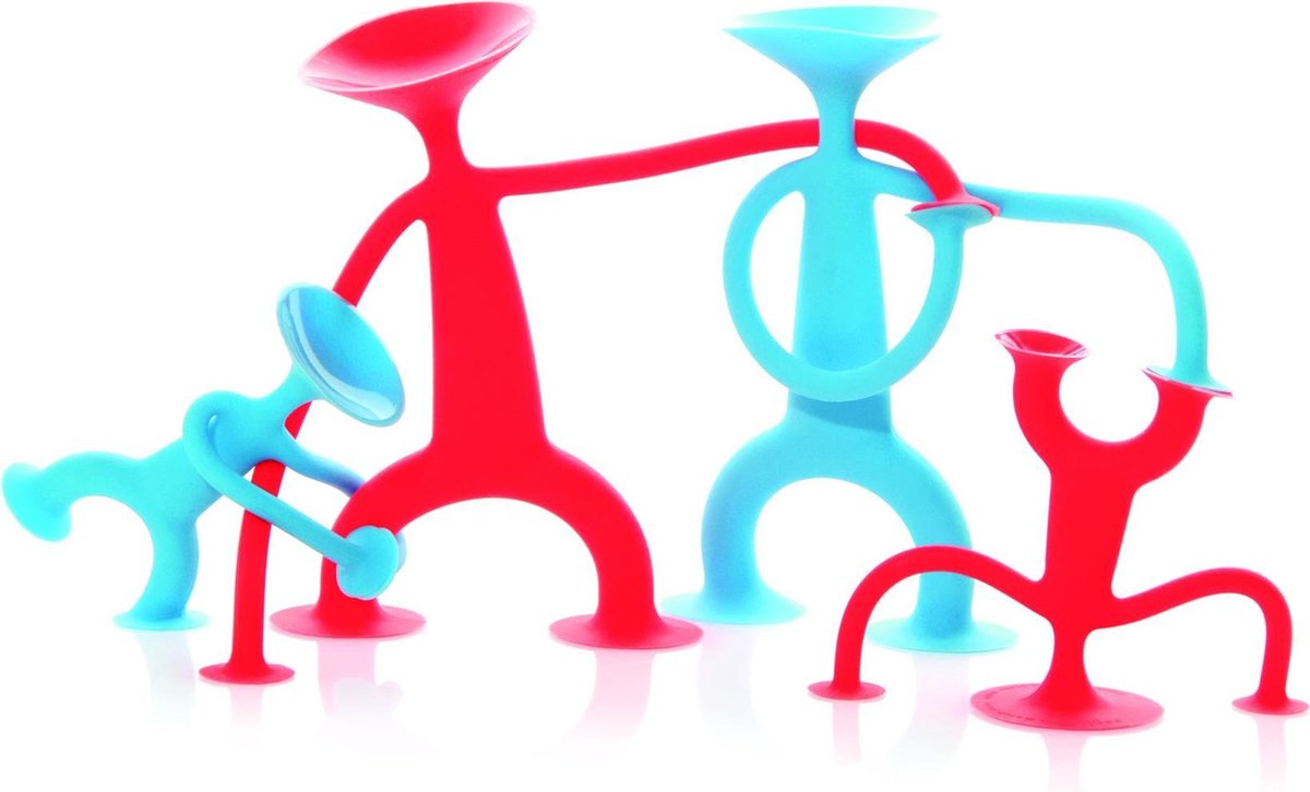 Bilibooogi-Familie mit 4 Actionfiguren