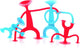 Bilibooogi-Familie mit 4 Actionfiguren
