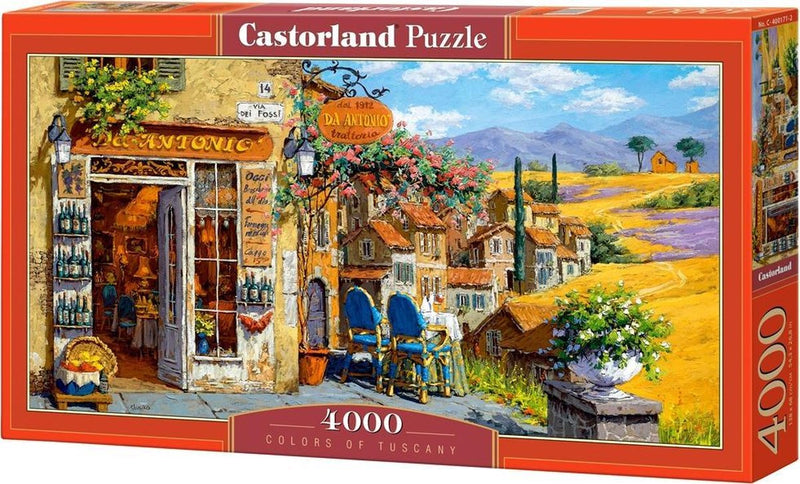 Castorland Farben der Toskana – Puzzle – 4.000 Teile – Satin-Finish – perfekte Passform – europäische Qualität