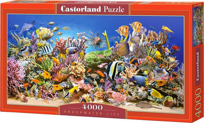 Castorland Unterwasserleben – Puzzle – 4.000 Teile – Satin-Finish – perfekte Passform – europäische Qualität