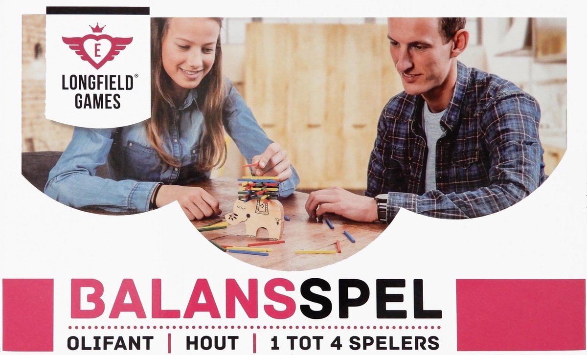 Balancespiel Elefant aus Holz