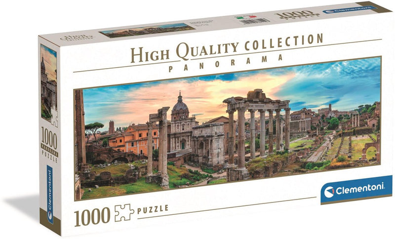Ty Clementoni Dämmerung über dem ewigen Imperium – Panorama-Puzzle 1000 Teile Erwachsene – hochwertige Sammelpuzzles ab 14 Jahren