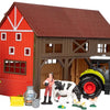 Toi-Toys Ackers Ville Farm mit Traktorlicht und Soundspiel-Set, 12dlg.
