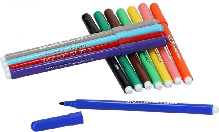 Giotto Filzstifte Turbo Color Junior Color 12 Stück