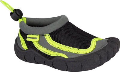 Waimea Wasserschuhe - Kinder - Fuß - Schwarz Grün - Größe 23