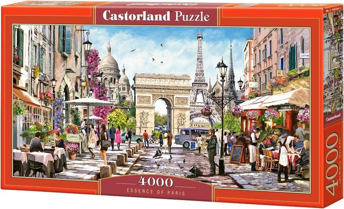 Castorland Essence of Paris – Puzzle – 4.000 Teile – Satin-Finish – perfekte Passform – europäische Qualität