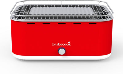 Barbecook Carlo - Tischgrill - Holzkohlegrill - inkl. Grill Tragetasche – Chilischote – 44 x 33 x 21 cm