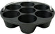 Valhal Outdoor Muffinform Muffinform – Gusseisen – 22 cm, mit Griff – passt in den Schmortopf – vh.muffin