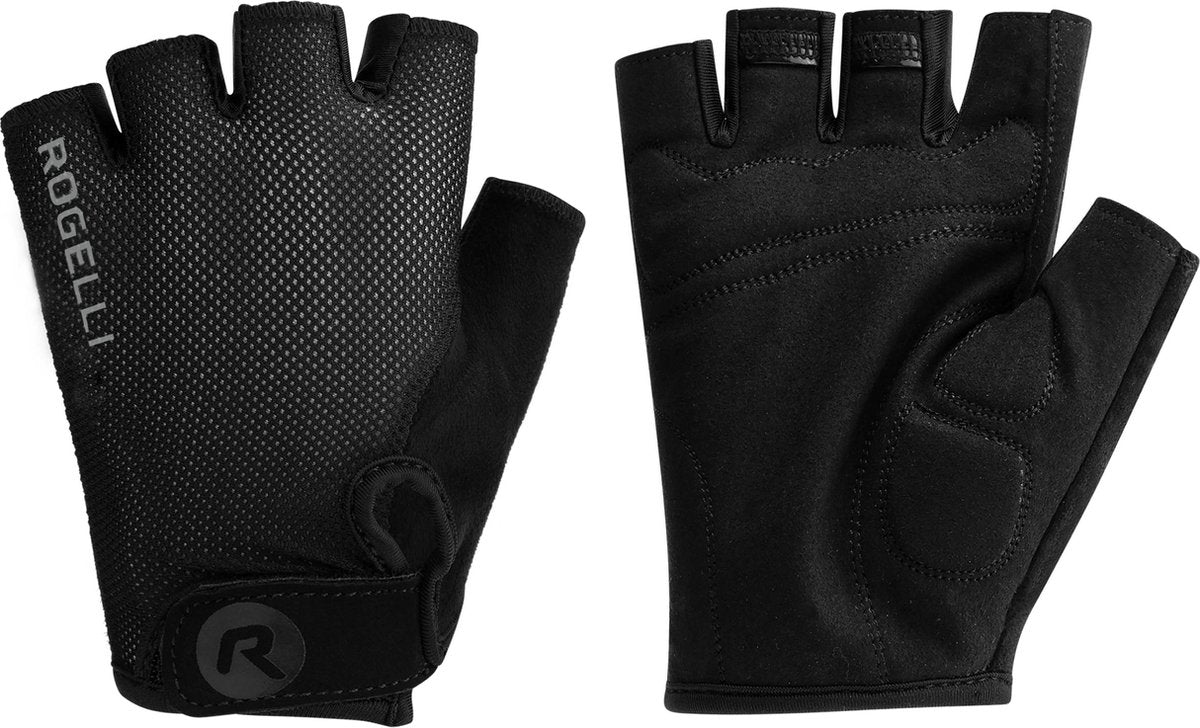 Rogelli Core Fahrradhandschuhe Damen – Sommer – Schwarz – S