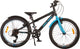 Volare Rocky Children's Bicycle - 20 Zoll - Blauschwarz - 85% zusammengebaut - 6 Geschwindigkeit - Prime Collection